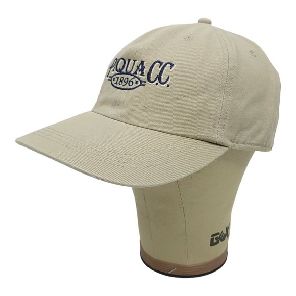 AHead Piqua Country Club Adjustable Cap Golf Trucker Baseball Hat Khaki - Picture 3 of 12